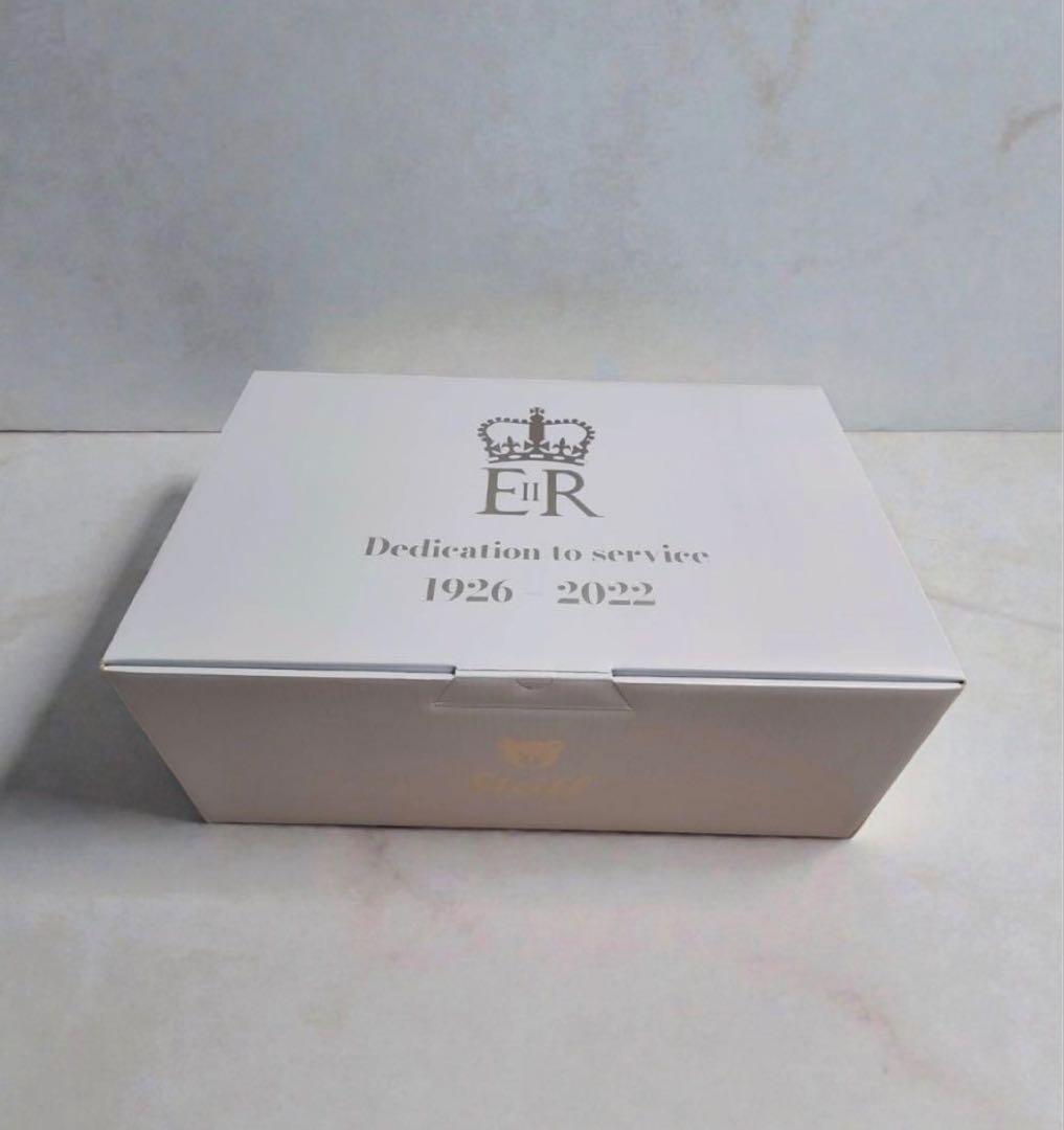 【極美品】シュタイフ エリザベス女王 追悼限定 テディベア 箱付き
