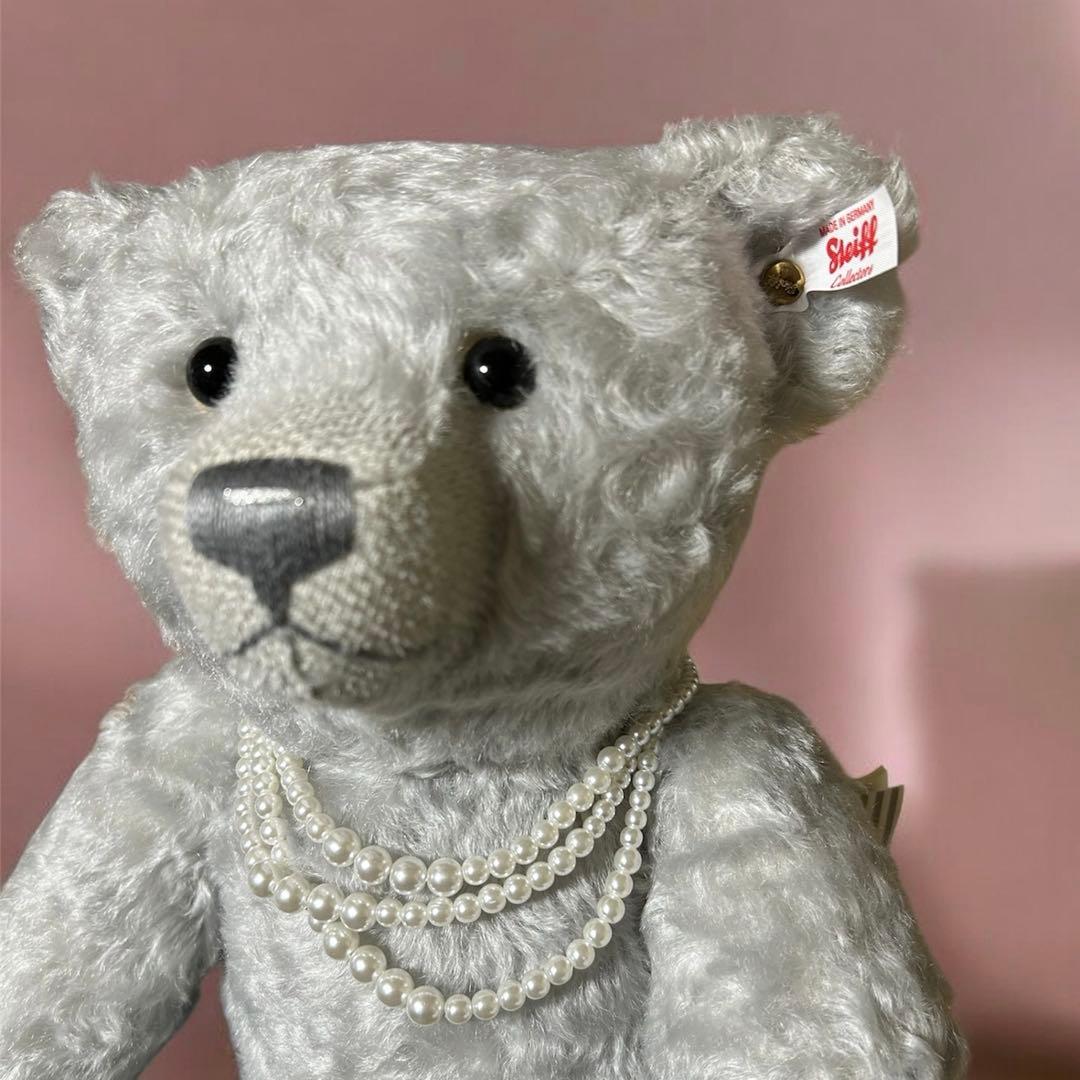 【極美品】シュタイフ エリザベス女王 追悼限定 テディベア 箱付き