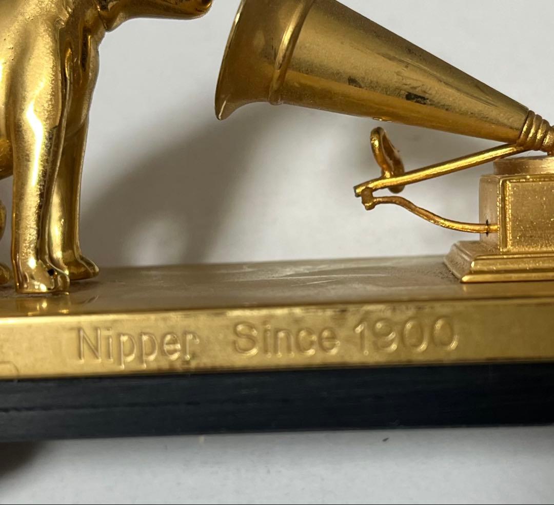 期間限定お値引き　◉ビクター　ニッパー犬と蓄音機の置物　希少