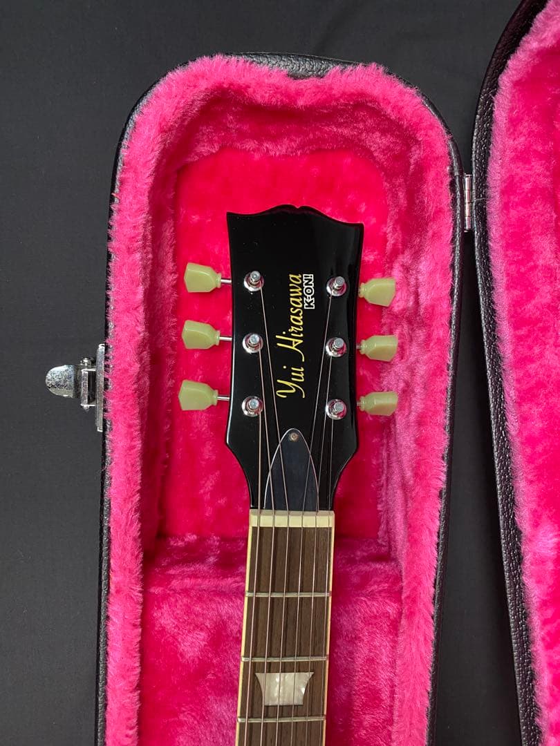 【美品】K-ON 平沢唯 レスポール KLP-Yui けいおん　ぎー太