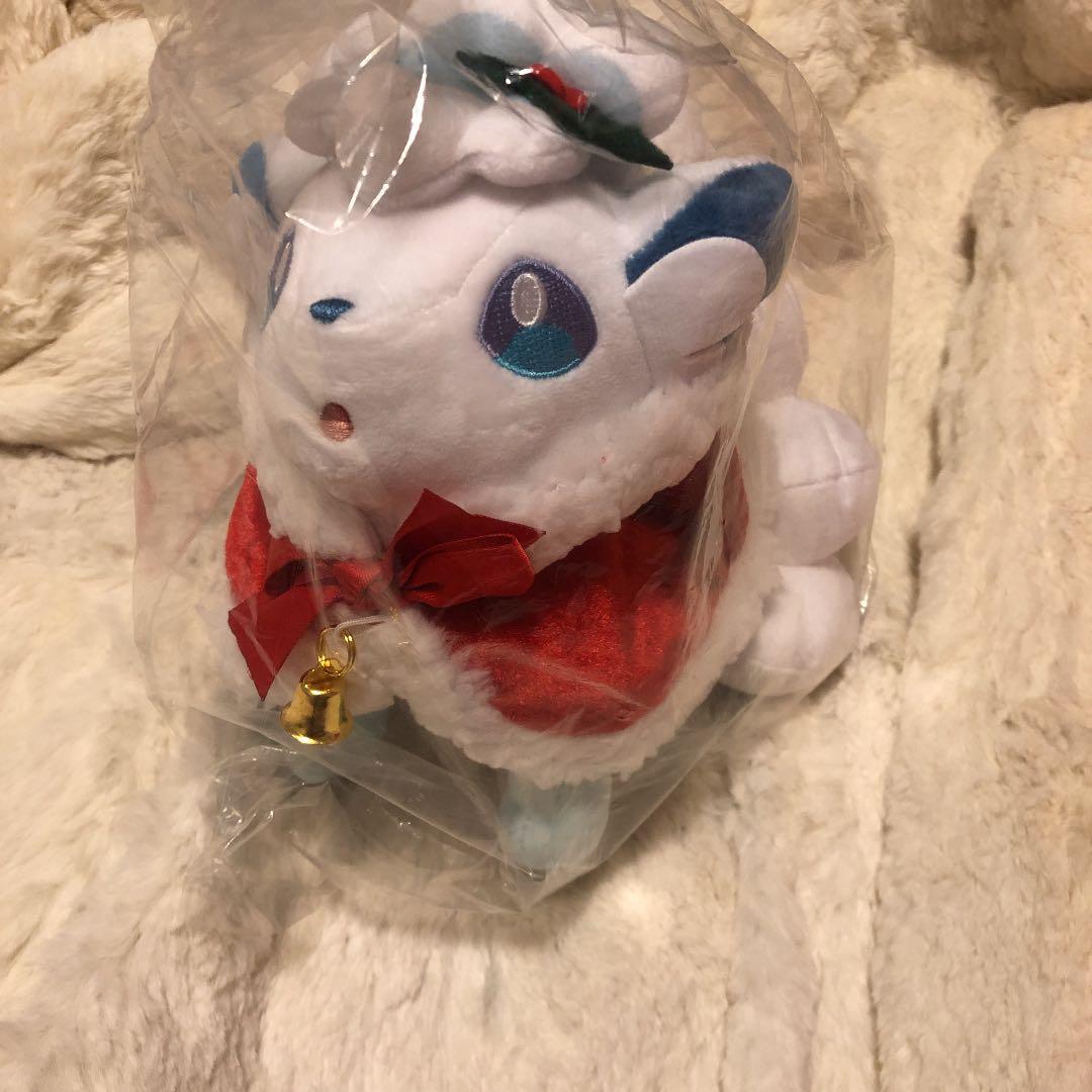 ポケモンセンター　ポケドール　アローラロコン　クリスマス　ぬいぐるみ