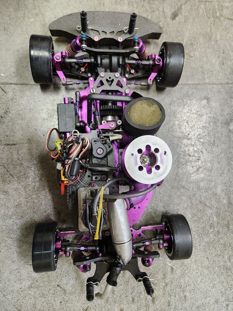HPIエンジンカー☆HPI ドリフトコンバージョン☆フルセット☆25エンジン搭載