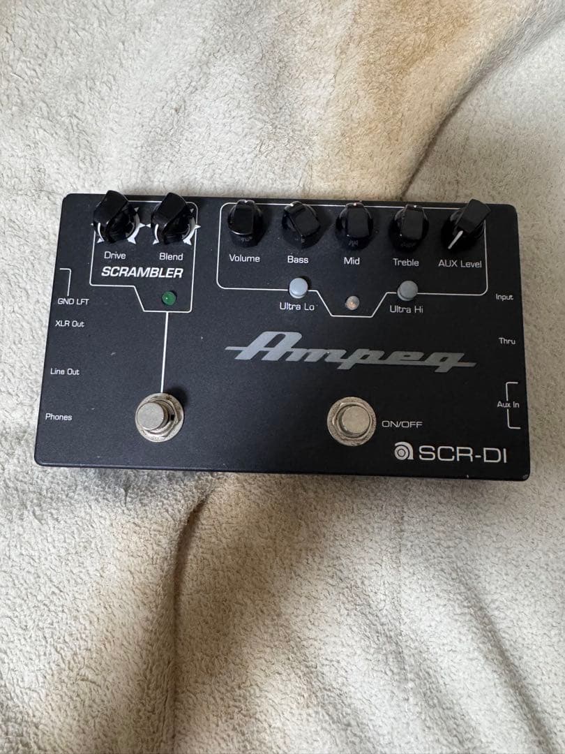 Ampeg SCR-DI ベースエフェクター