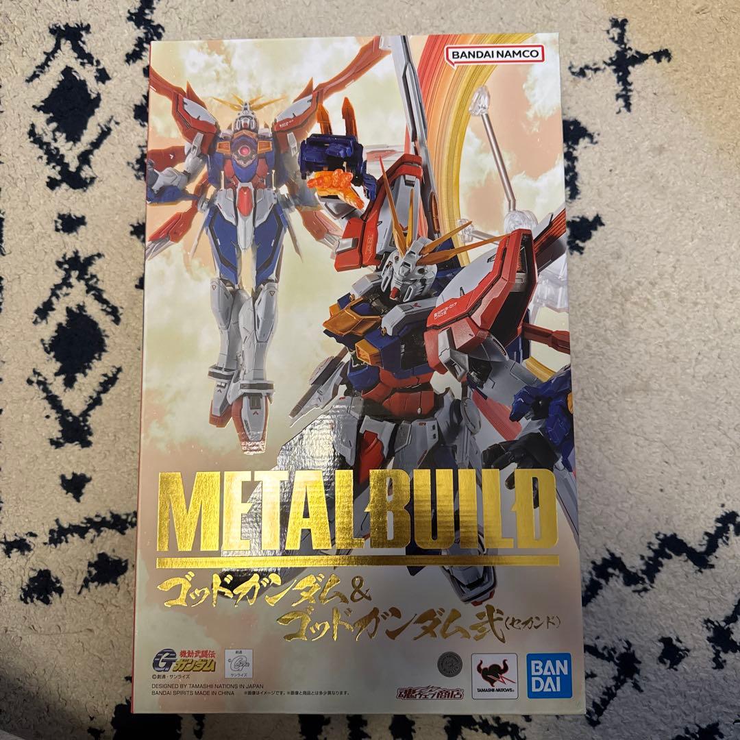 BANDAI L BUILD ゴッドガンダム&ゴッドガンダム弐