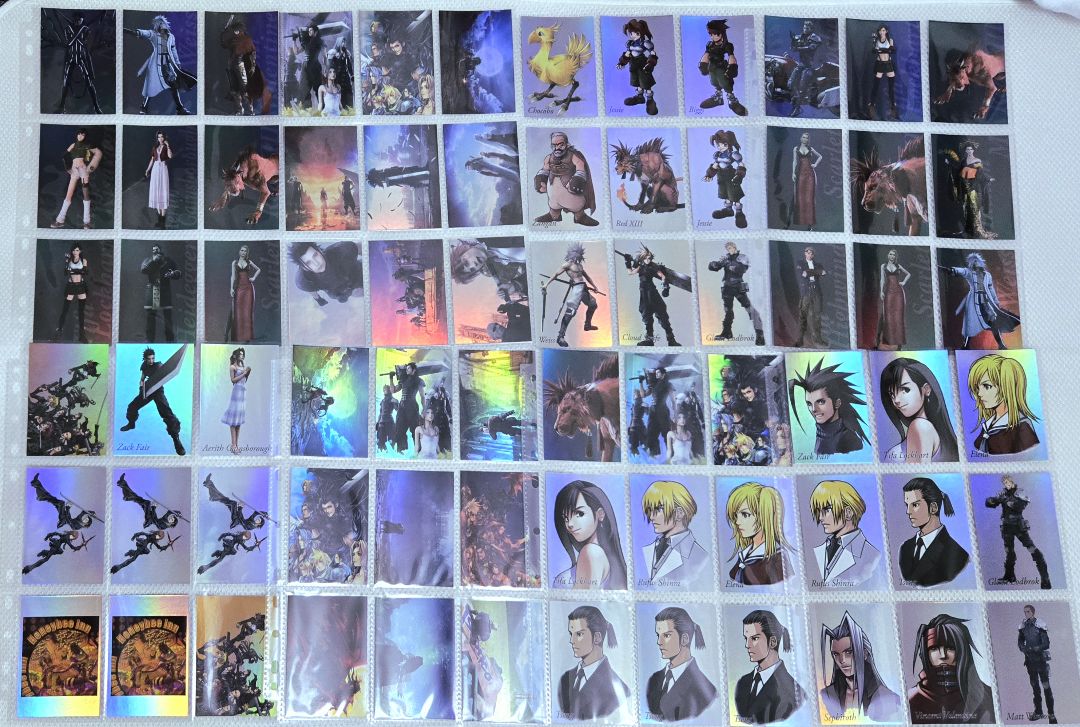 ff7 デジタルカード　プレミアム　サインシークレット４枚セット