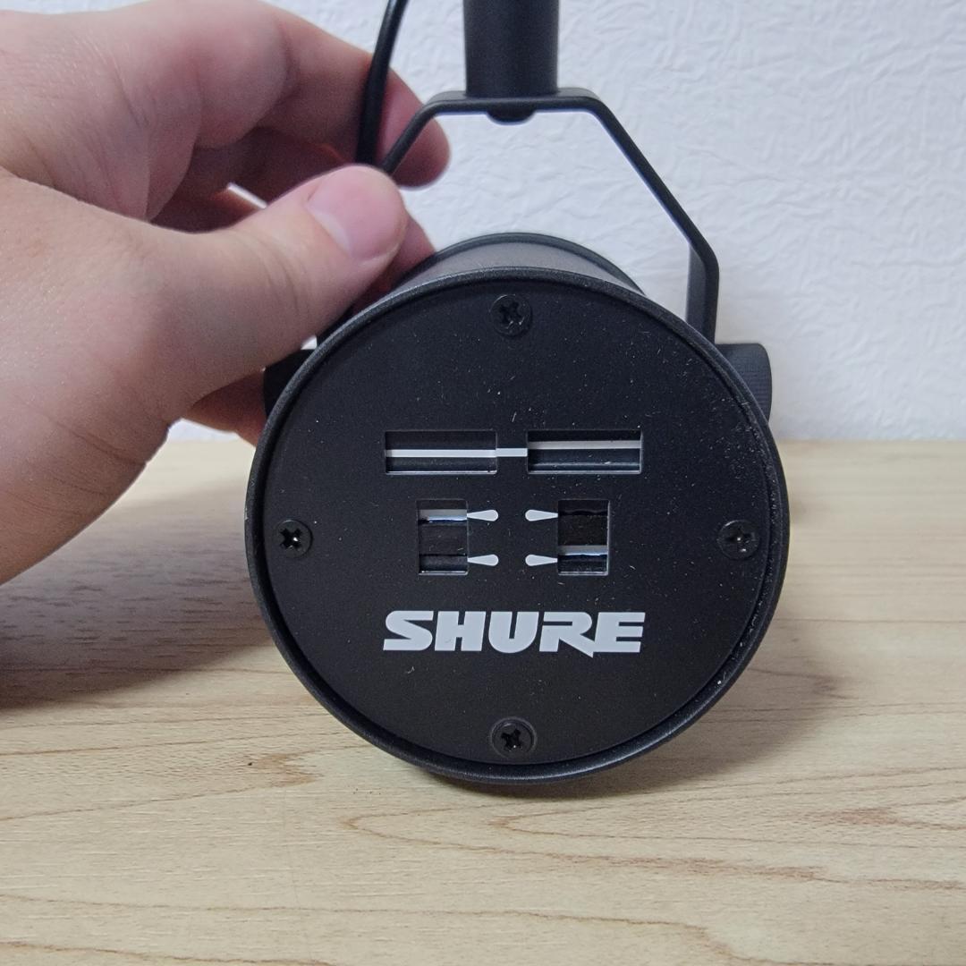 SHURE SM7B マイクスタンド+オーディオインターフェースセット