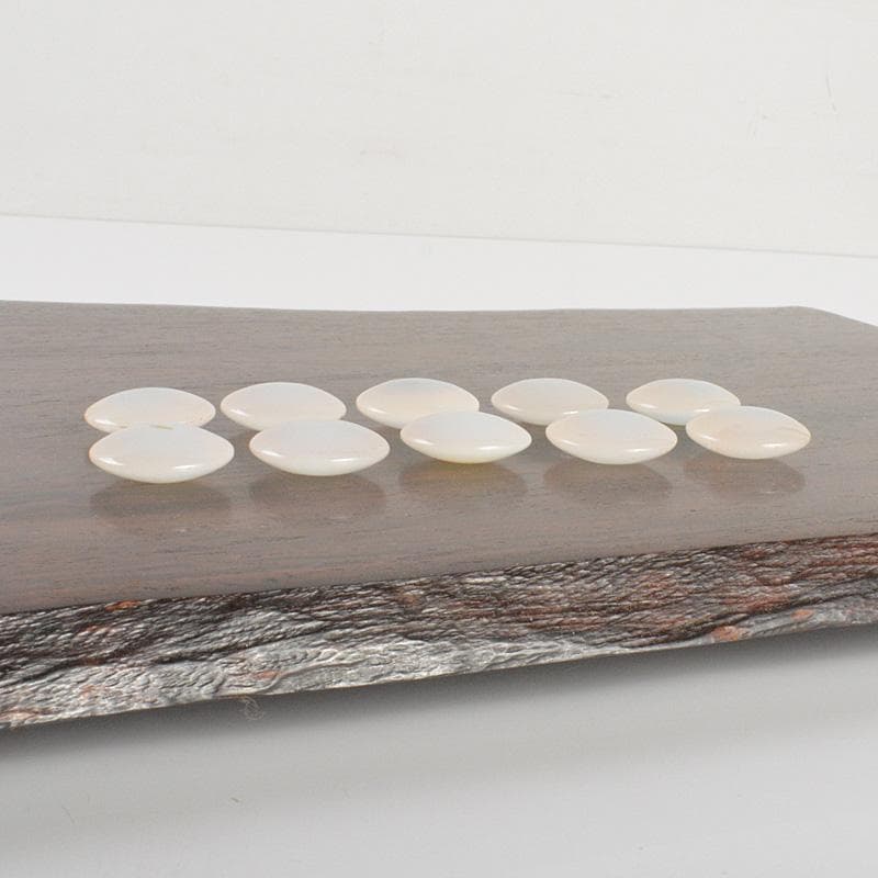 囲碁　碁石　瑪瑙碁石　約6mm　堆朱　倶利　剔犀碁笥　一套　在銘　U　R6799