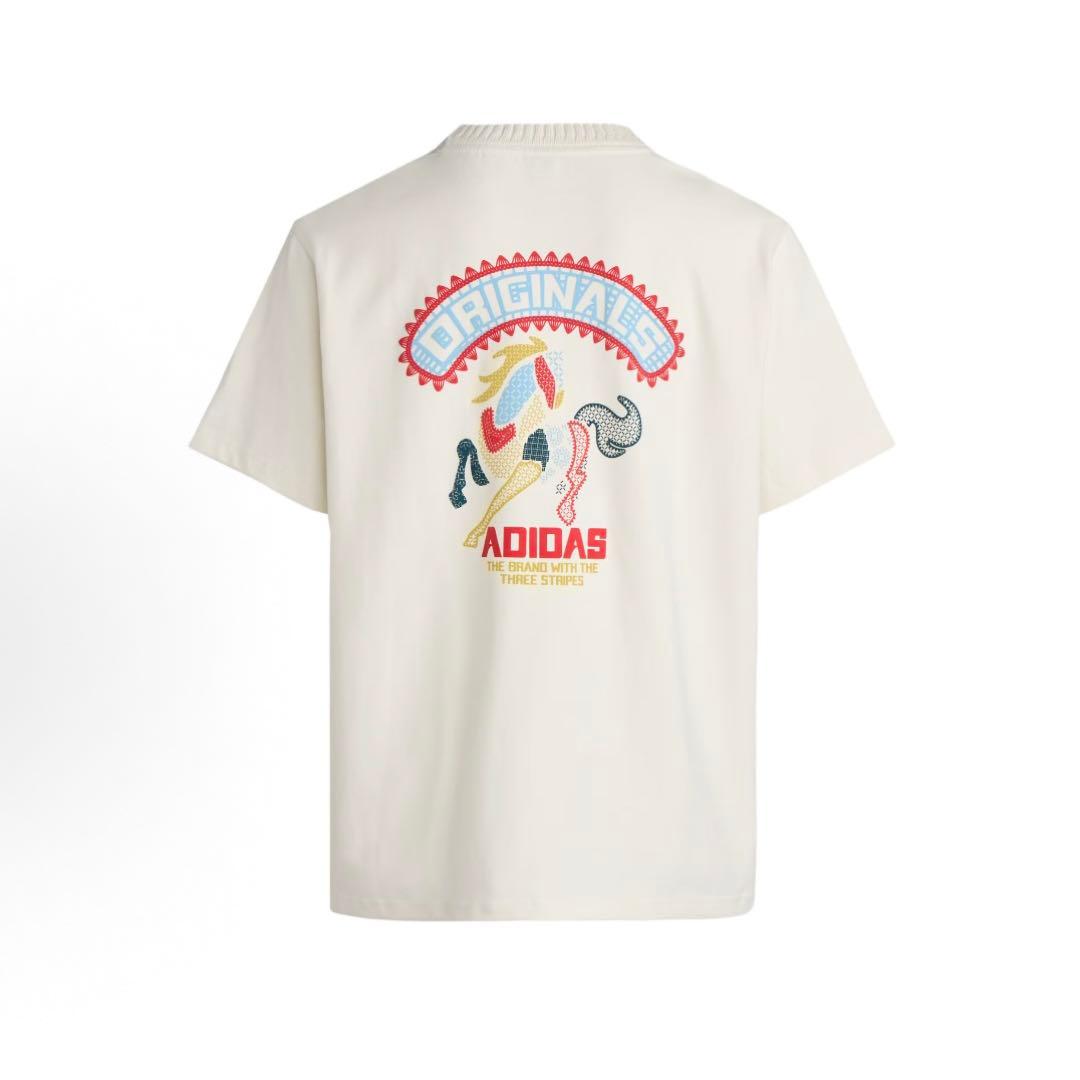 新品L Adidas FW25 CNY 馬年限定 半袖Tシャツ KT0713