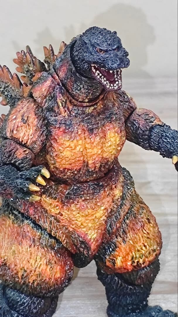 モンスターアーツ　S.H. Monster Arts バーニング　リペイント