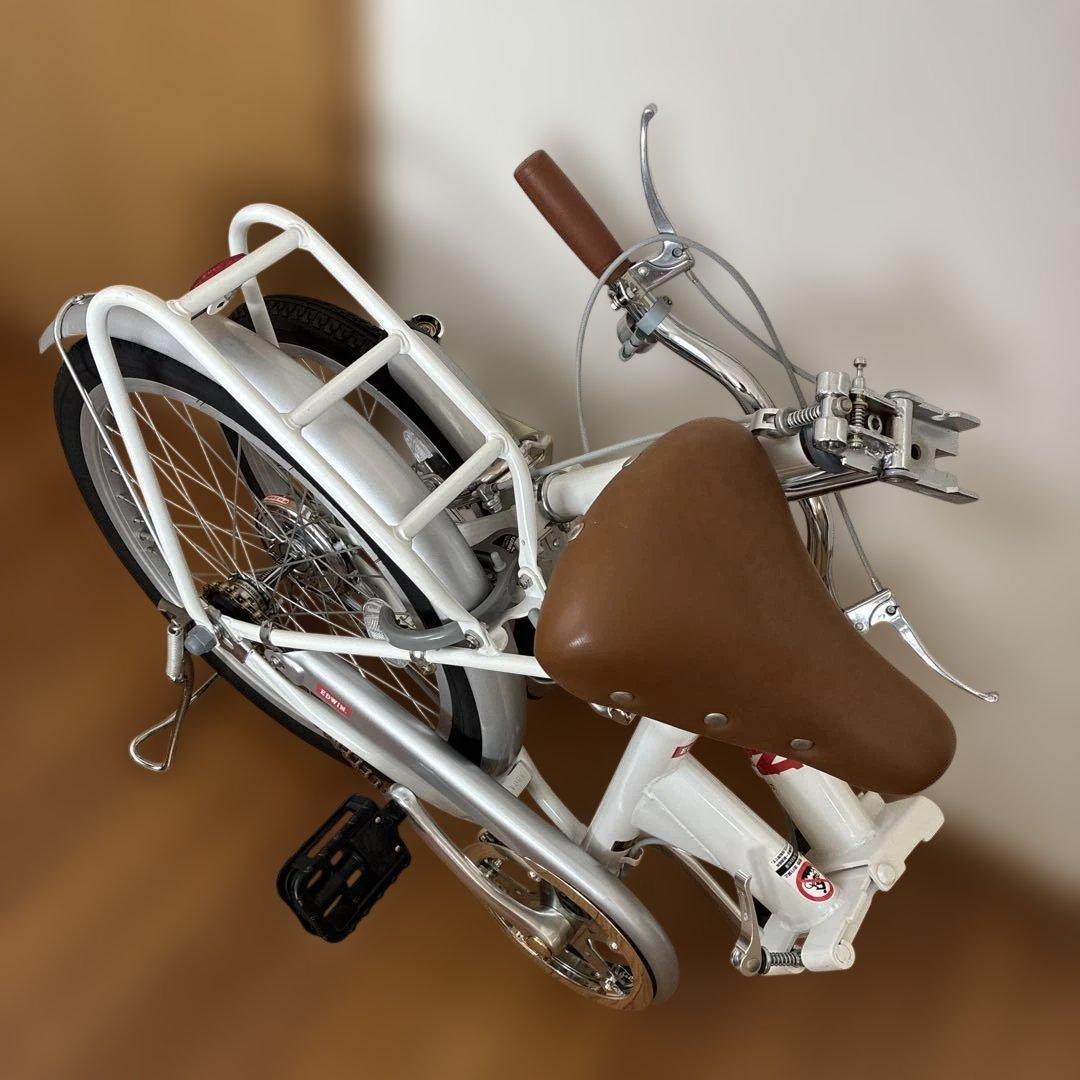 さ*た様 EDWIN 20インチ 折りたたみ自転車 ホワイト