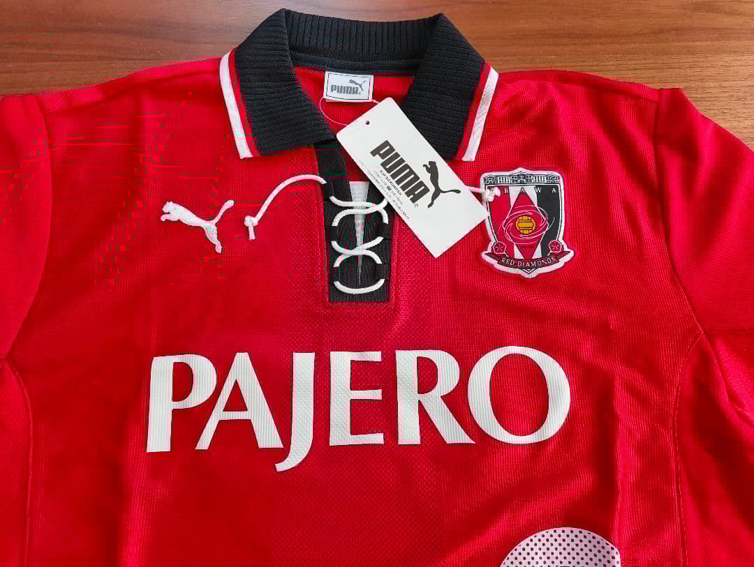 【新品未使用】浦和レッズユニフォーム 2001〜2002年 福田正博選手