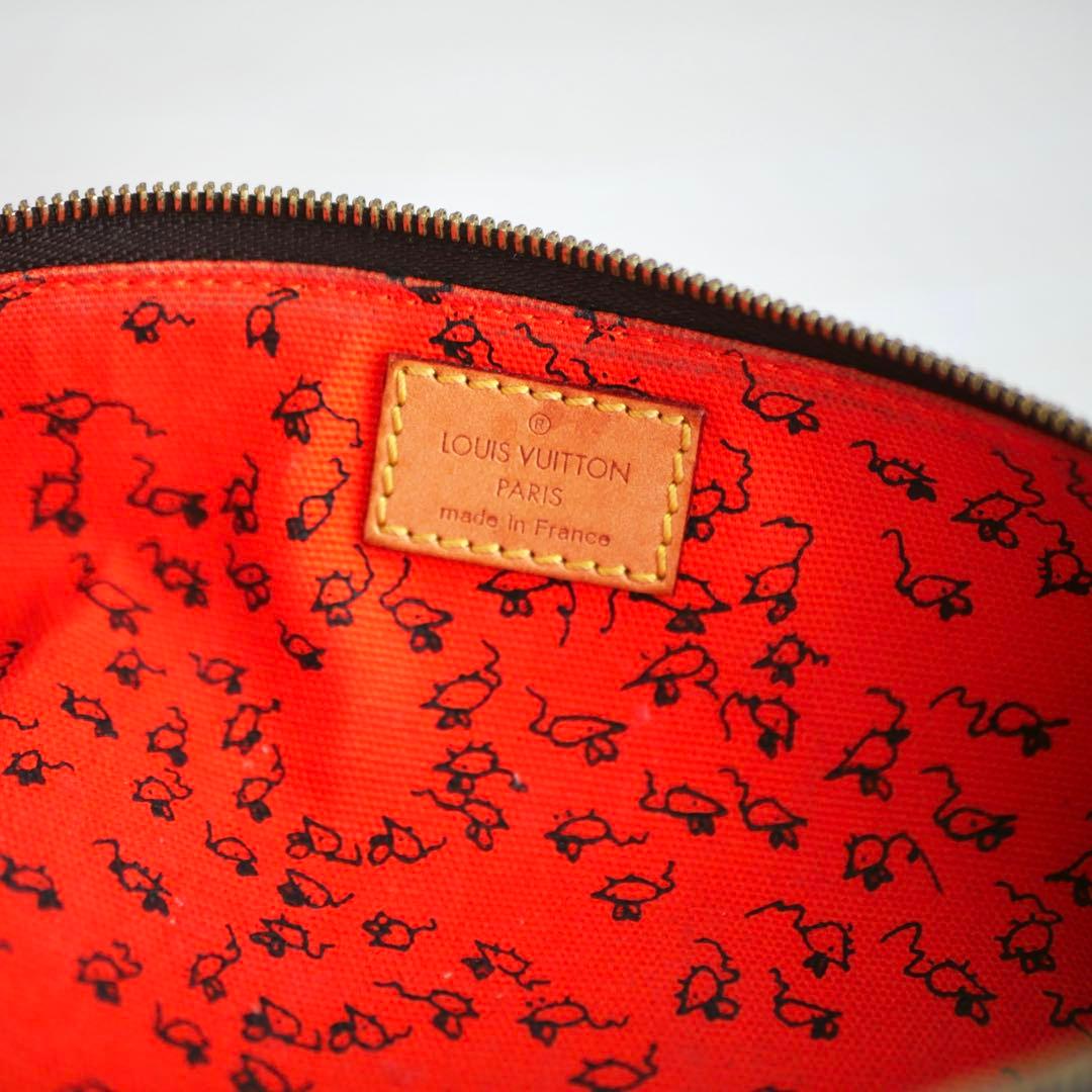 ルイヴィトン LOUIS VUITTON キャットグラム ペンケース