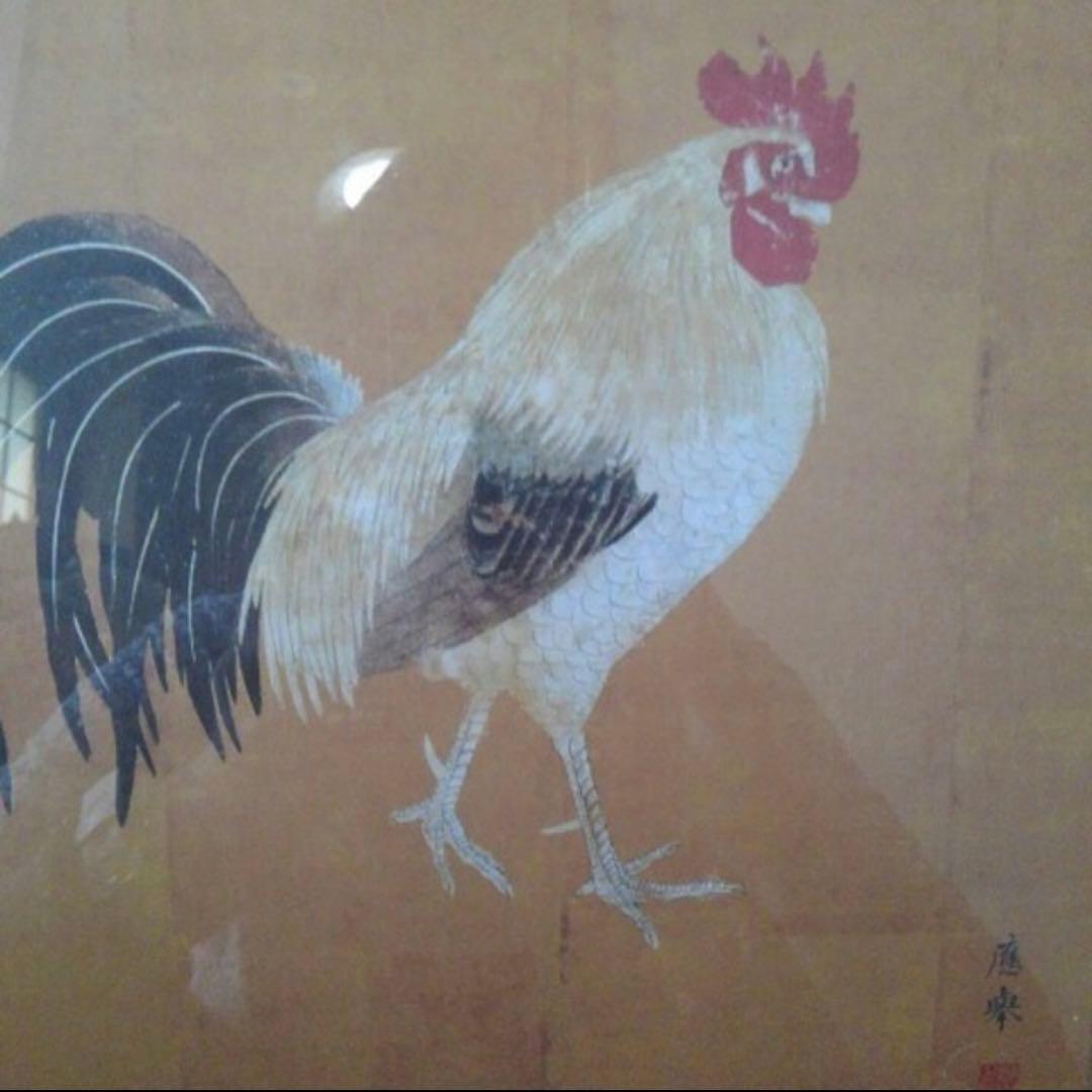 御色紙額　円山応挙18世紀京都日本絵画