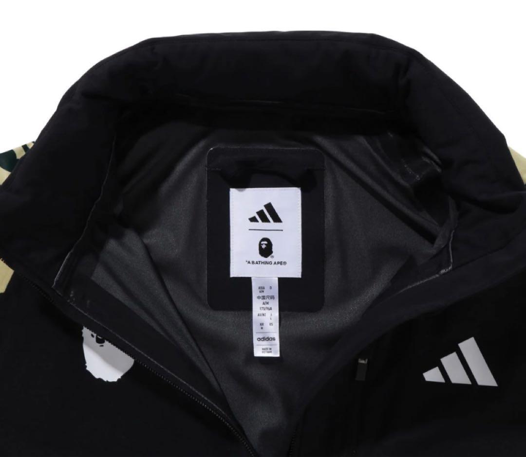 限定品 アディダス ベイプ ゴルフ コラボ カモ ジャケット golf エイプ