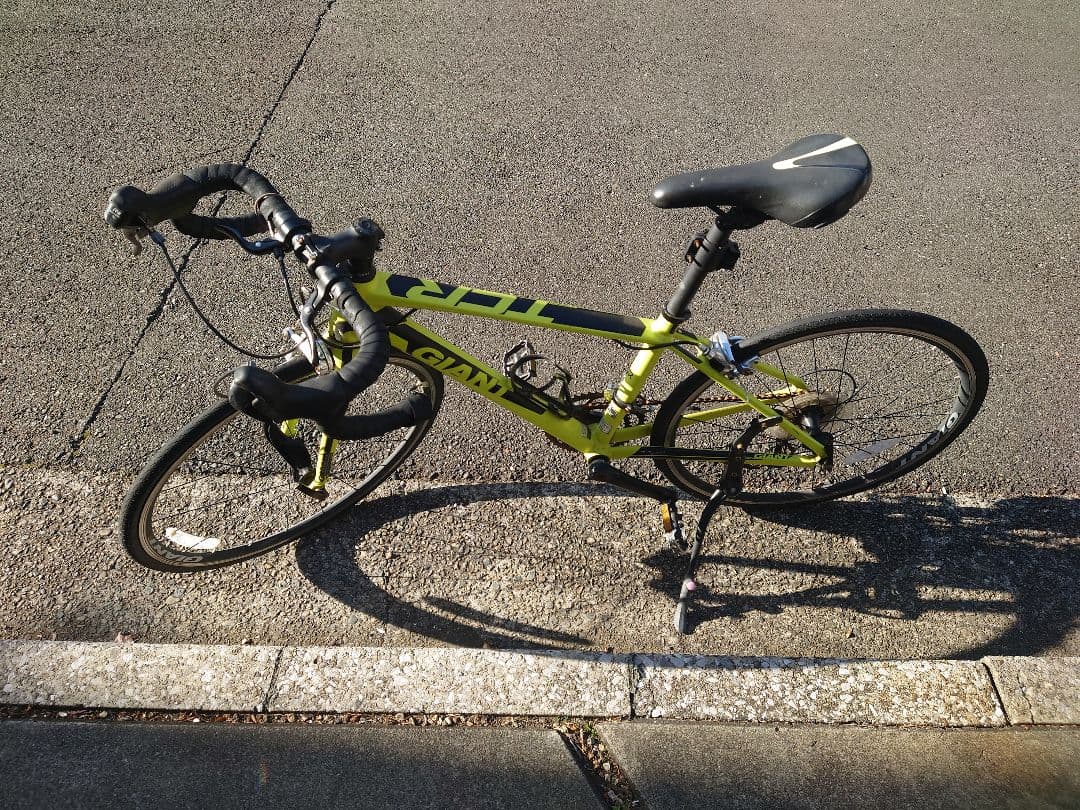 現状品要修理 GIANT TCR　エスポワール　ジュニア　ロードバイク イエロー
