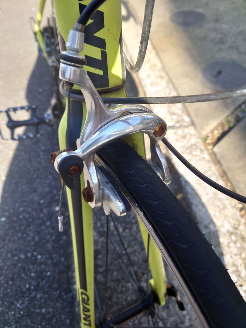 現状品要修理 GIANT TCR　エスポワール　ジュニア　ロードバイク イエロー