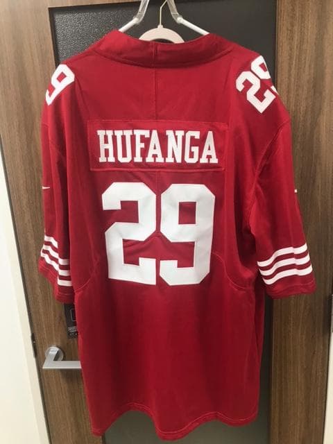 ユニフォーム San Fransisco 49ers NFL Jersey Hufanga