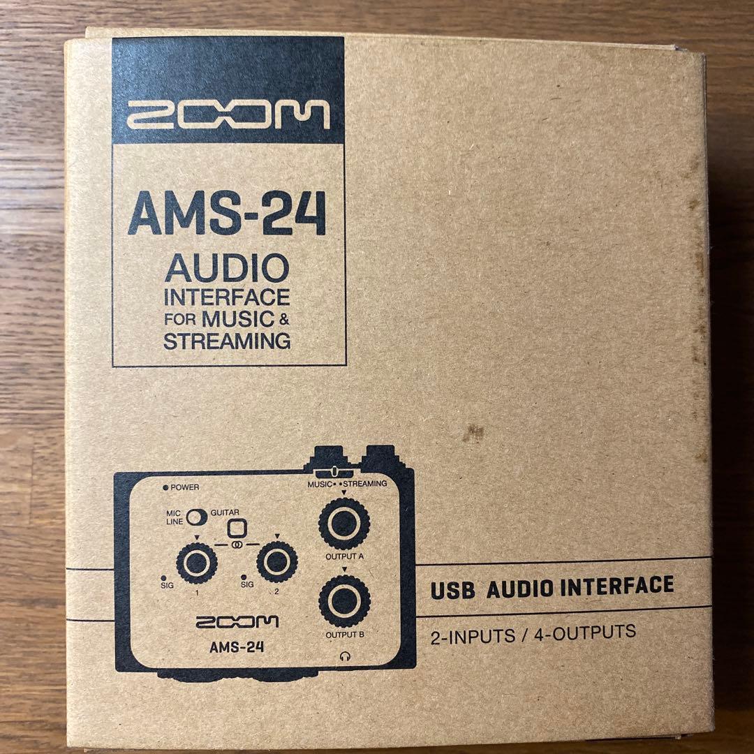 ZOOM AMS-24 オーディオインターフェース