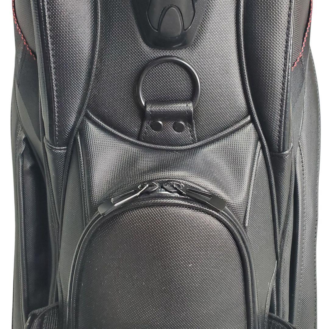 BRIEFING CR-3 キャディバッグ ブラック/レッド