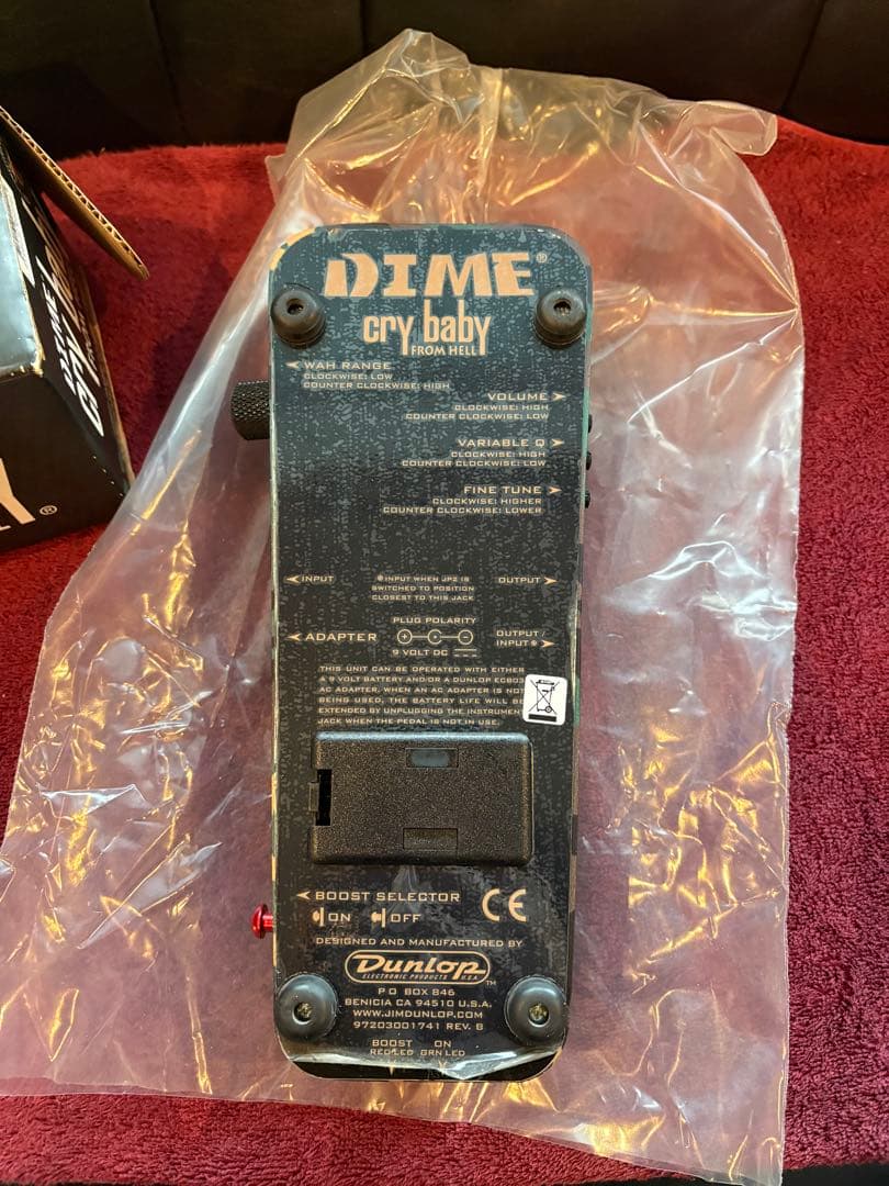 DIME cry baby FROM HELL ワウペダル