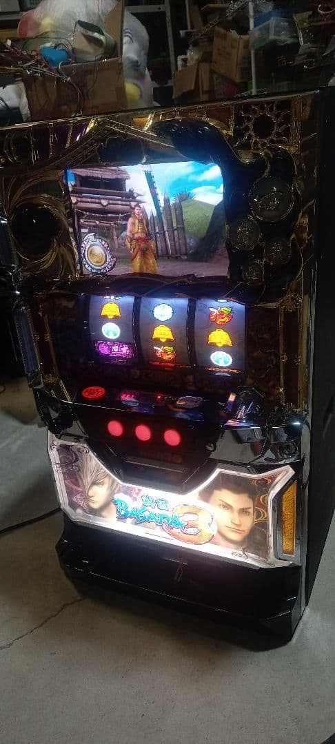 送料込　パチスロ　実機　戦国BASARA　バサラ　アミューズ　不要　家スロ