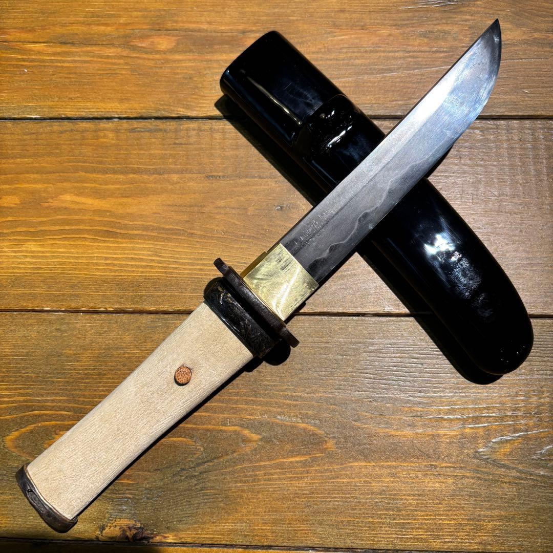 日本刀残欠クラフトナイフNo.82 久次 切先