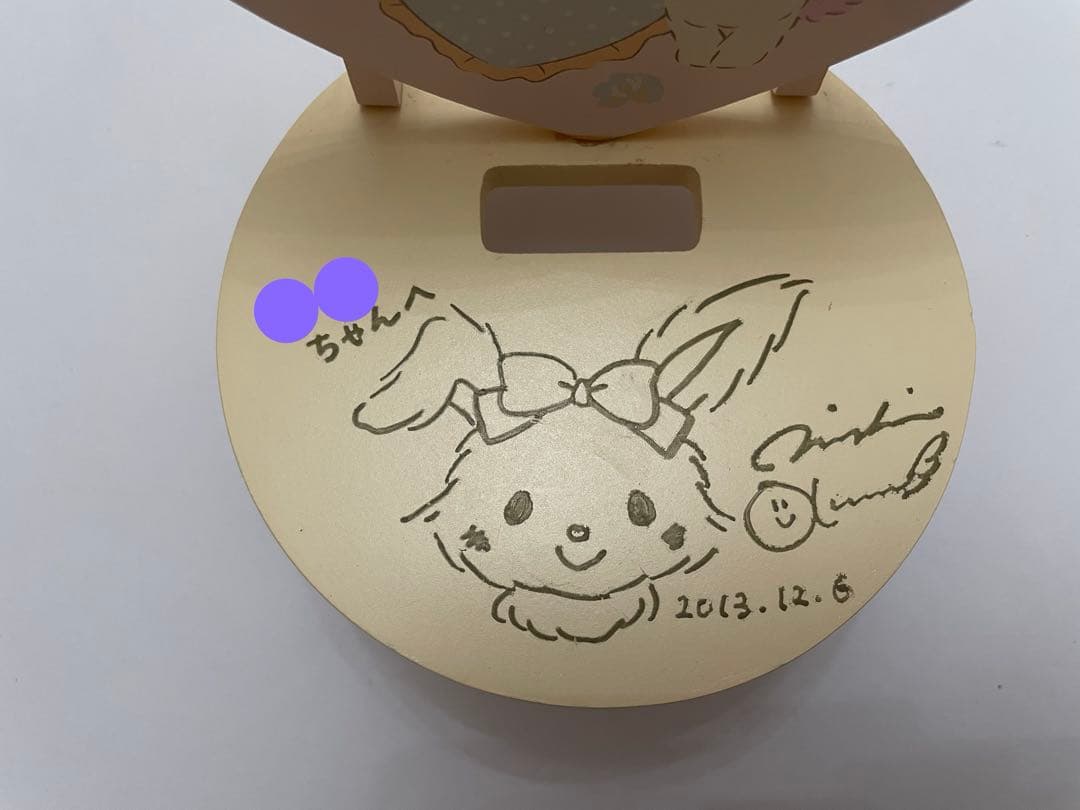 い*。様 ウィッシュミーメル　モバイルスタンド　奥村心雪さん　直筆サイン　サンリ