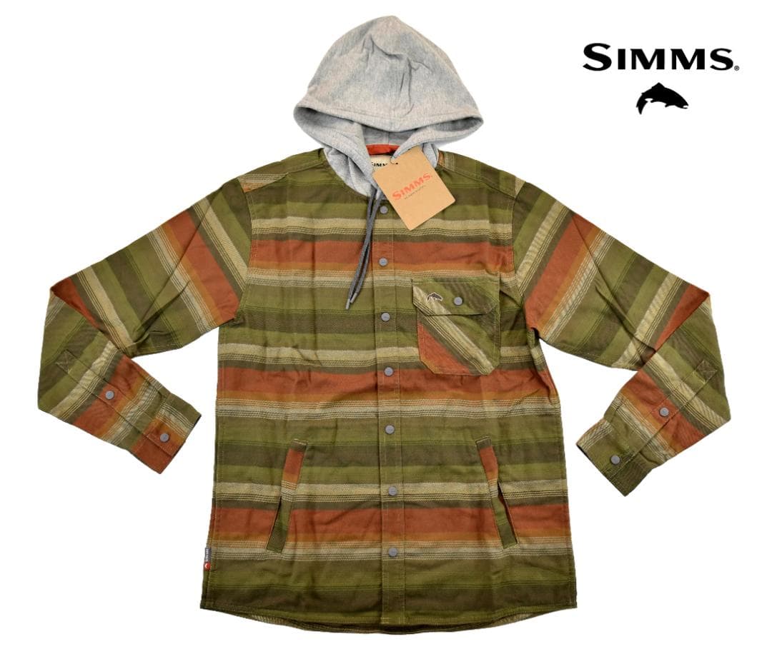 Simms★シムス Santee Flannel フーディ size:S