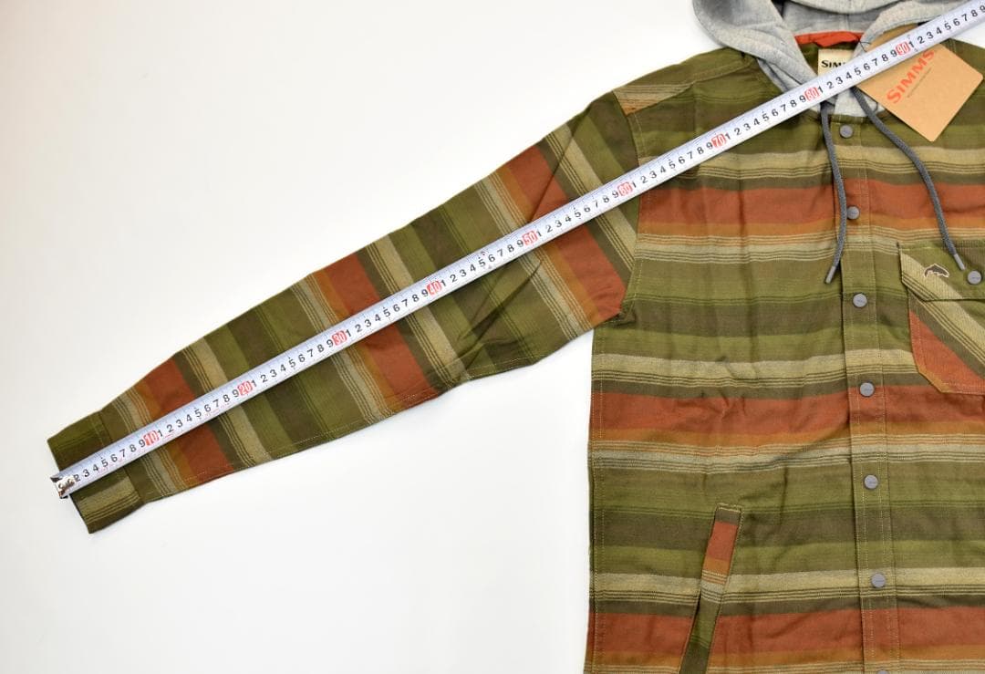 Simms★シムス Santee Flannel フーディ size:S
