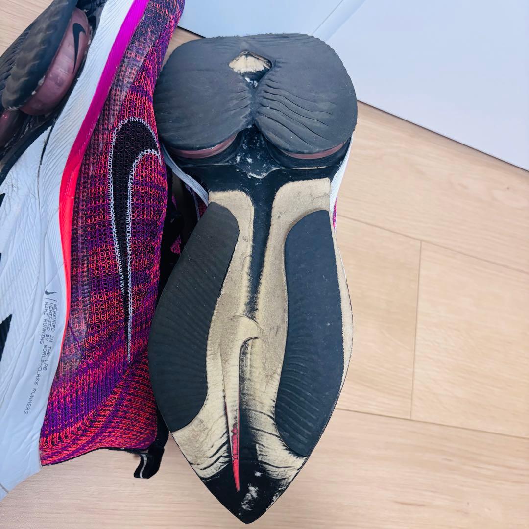 ナイキ　ランニングシューズ　アルファフライ　 初代　紫　大きいサイズ　28.5