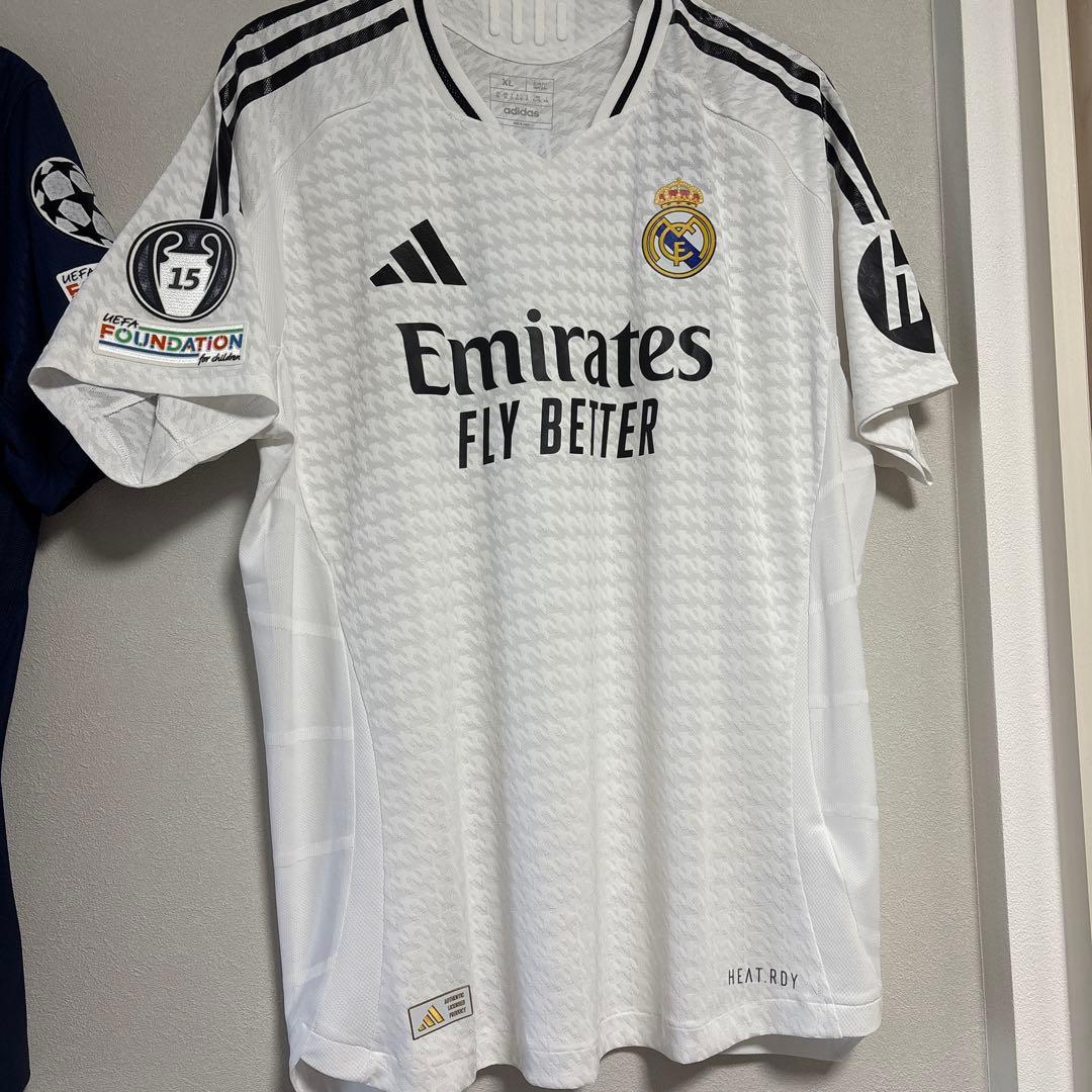 エンバペ9レアルマドリードオーセンティックユニホーム24-25 インポートXL