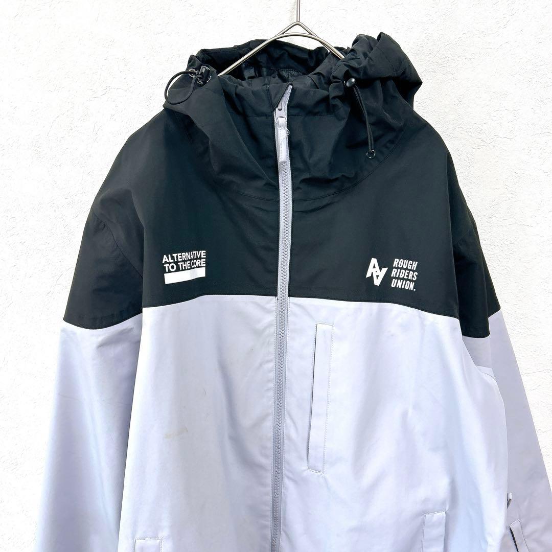 ダブルエーハードウェア スノーボードウェア レディース L 上下セット パープル