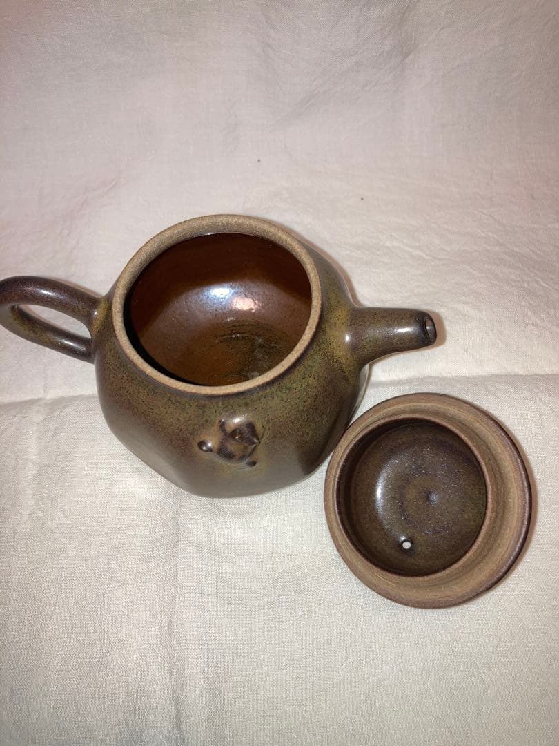 小川甚八 鉄釉急須｜極上のキレと手馴染み 笠間焼 煎茶道具