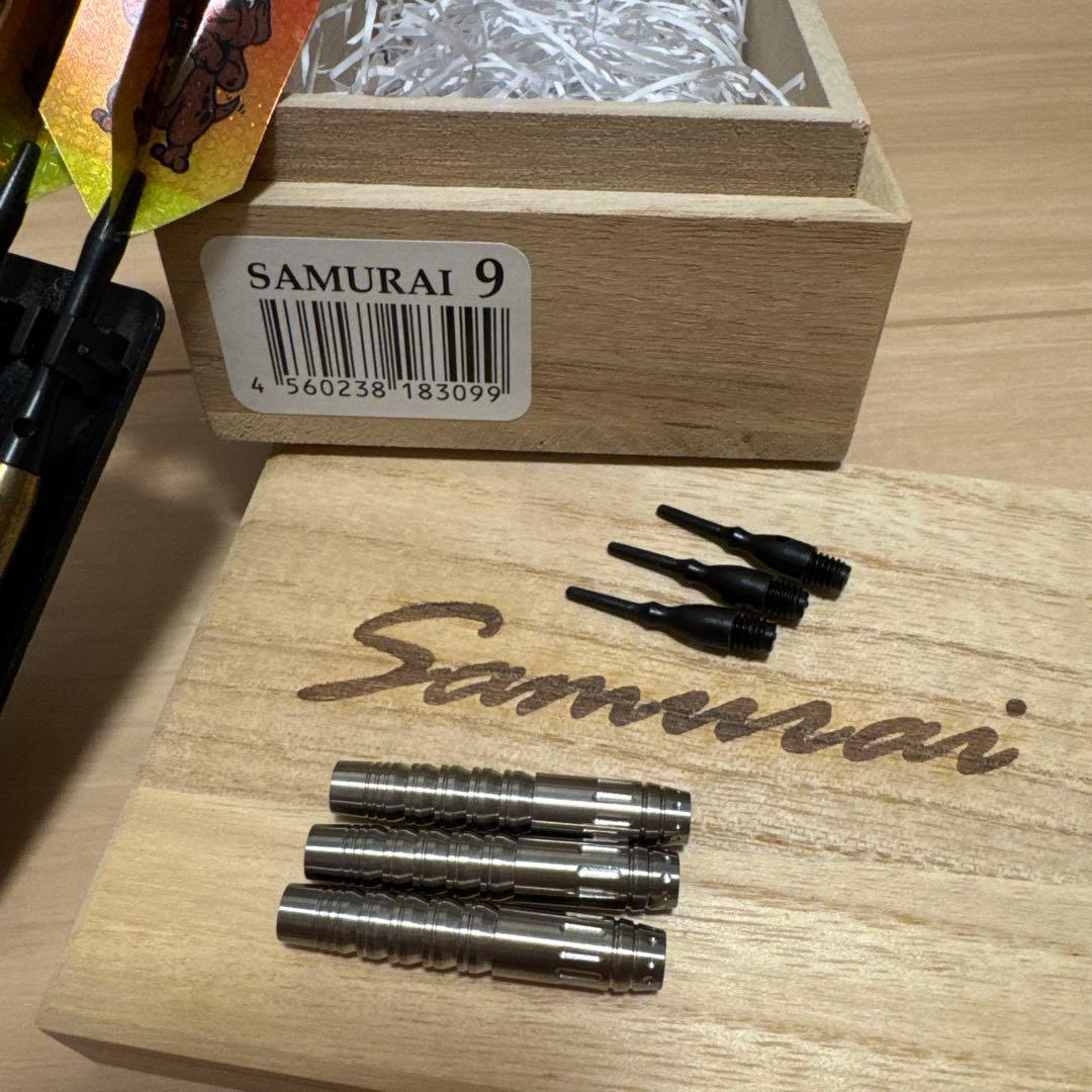 最終値下げ！SAMURAI 9 ダーツセット UNICORNケース付き