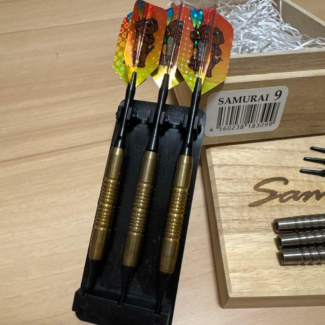 最終値下げ！SAMURAI 9 ダーツセット UNICORNケース付き