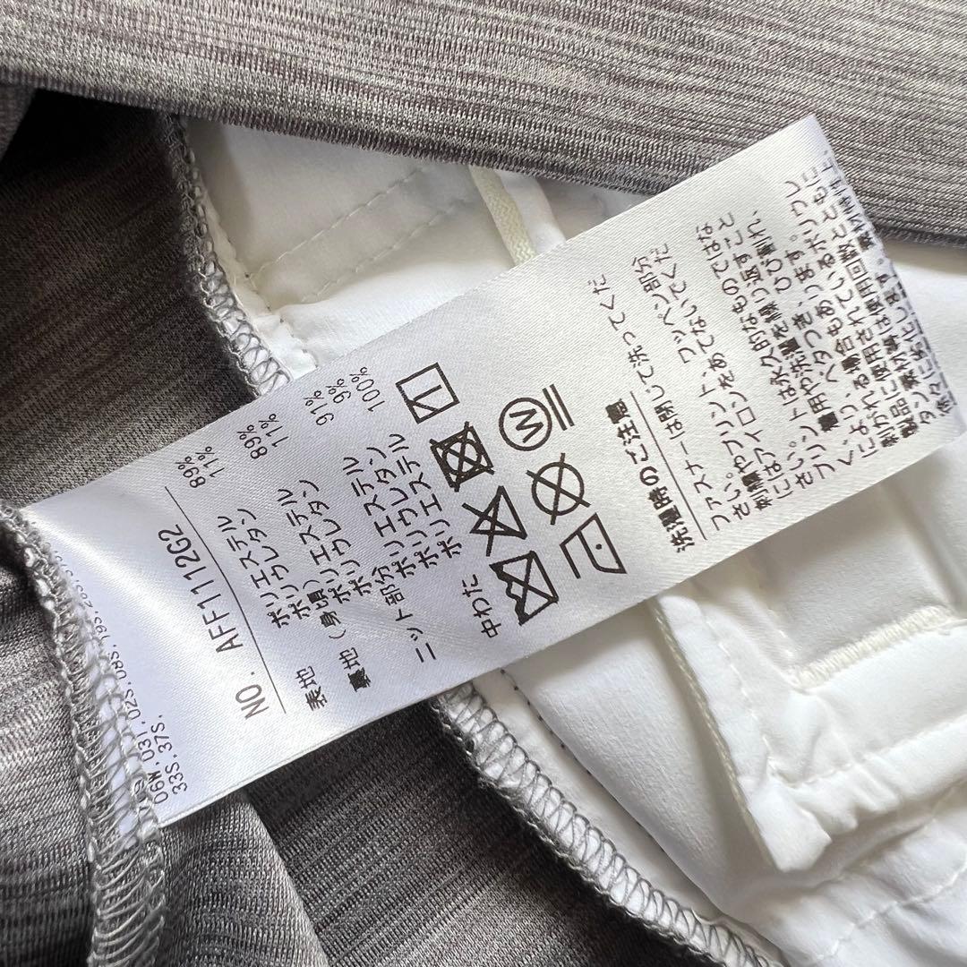 and per se アンパスィ　切り替え　ジャケット　中綿　レディース　ゴルフ