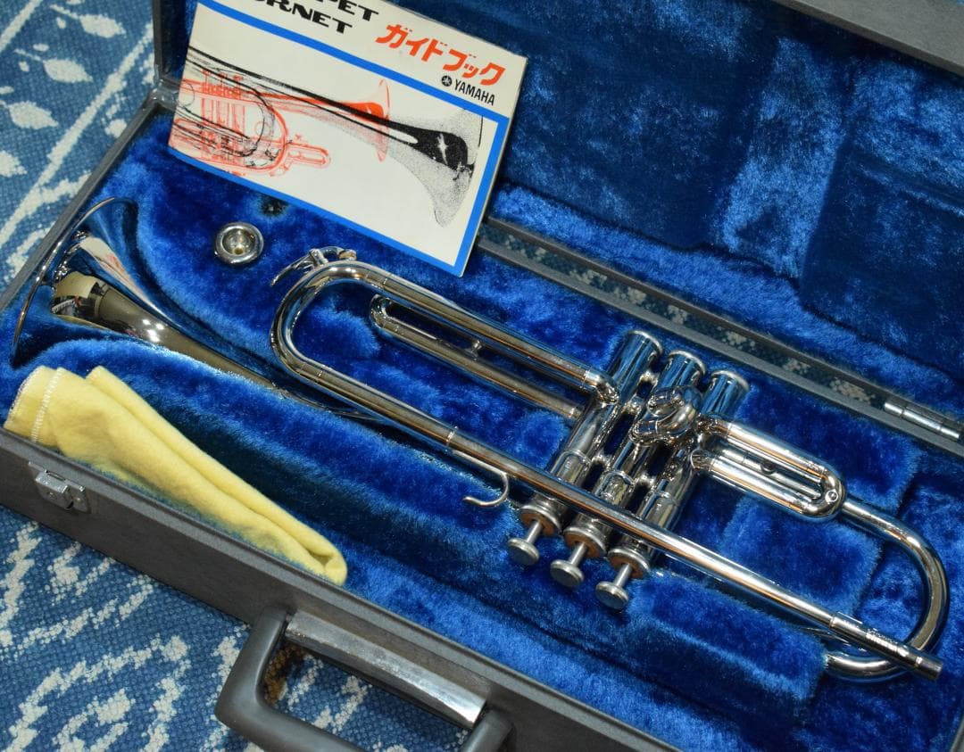 YAMAHA YTR-135 音出し確認済み ハードケース付属 ニッケルメッキ