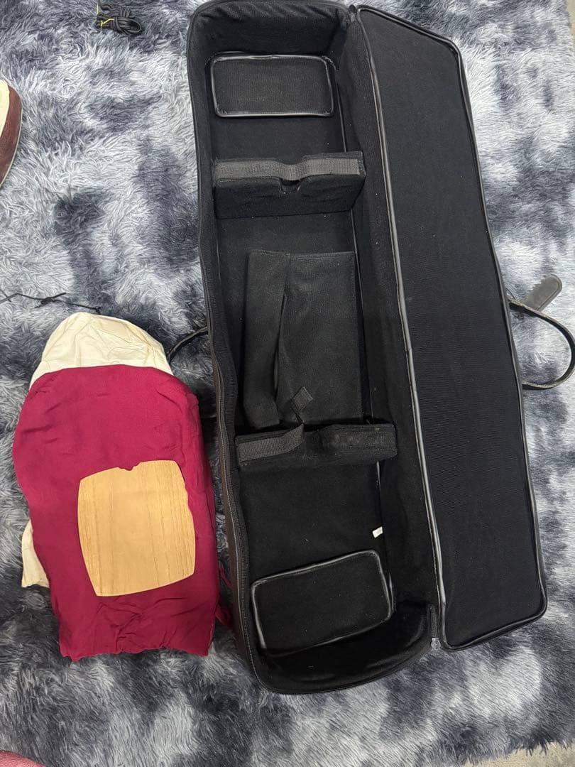 津軽三味線 黒檀糸巻 東さわり　花梨 太棹 丸打胴 和楽器