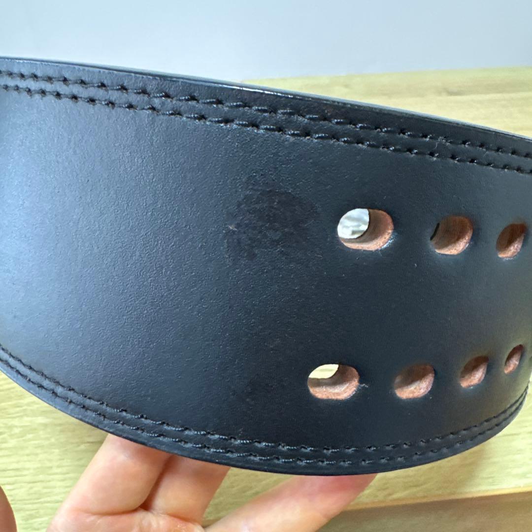 トレーニング・パワーベルト 黒/黒