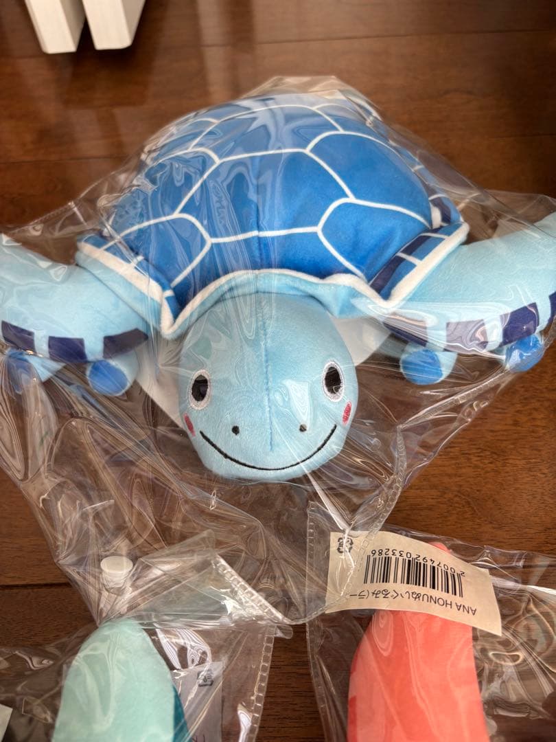 ANA HONU ホヌ　ぬいぐるみ　カイ　ラニ　ラー　セット　限定品　ハワイ便