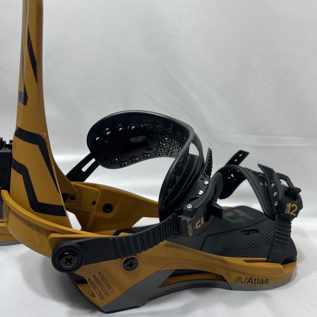 美品　UNION ATLAS ビンディング サンド　スノボ
