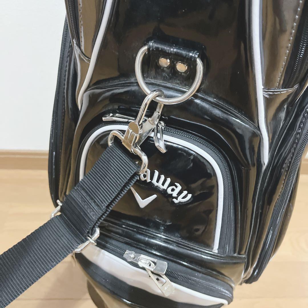 K204 Callaway キャロウェイ エナメル調 キャディバッグ