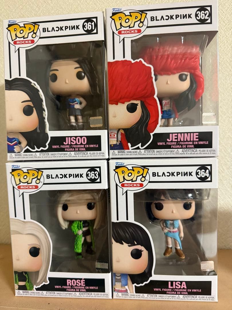 BLACKPINK FUNKO Pop 4体セット