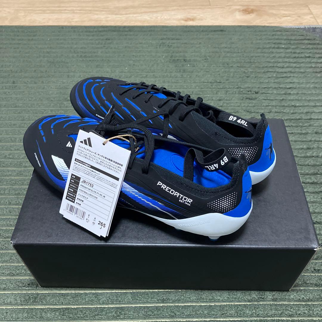 サッカースパイク　ベリンガムモデル　プレデター　エリート　FT AG JB