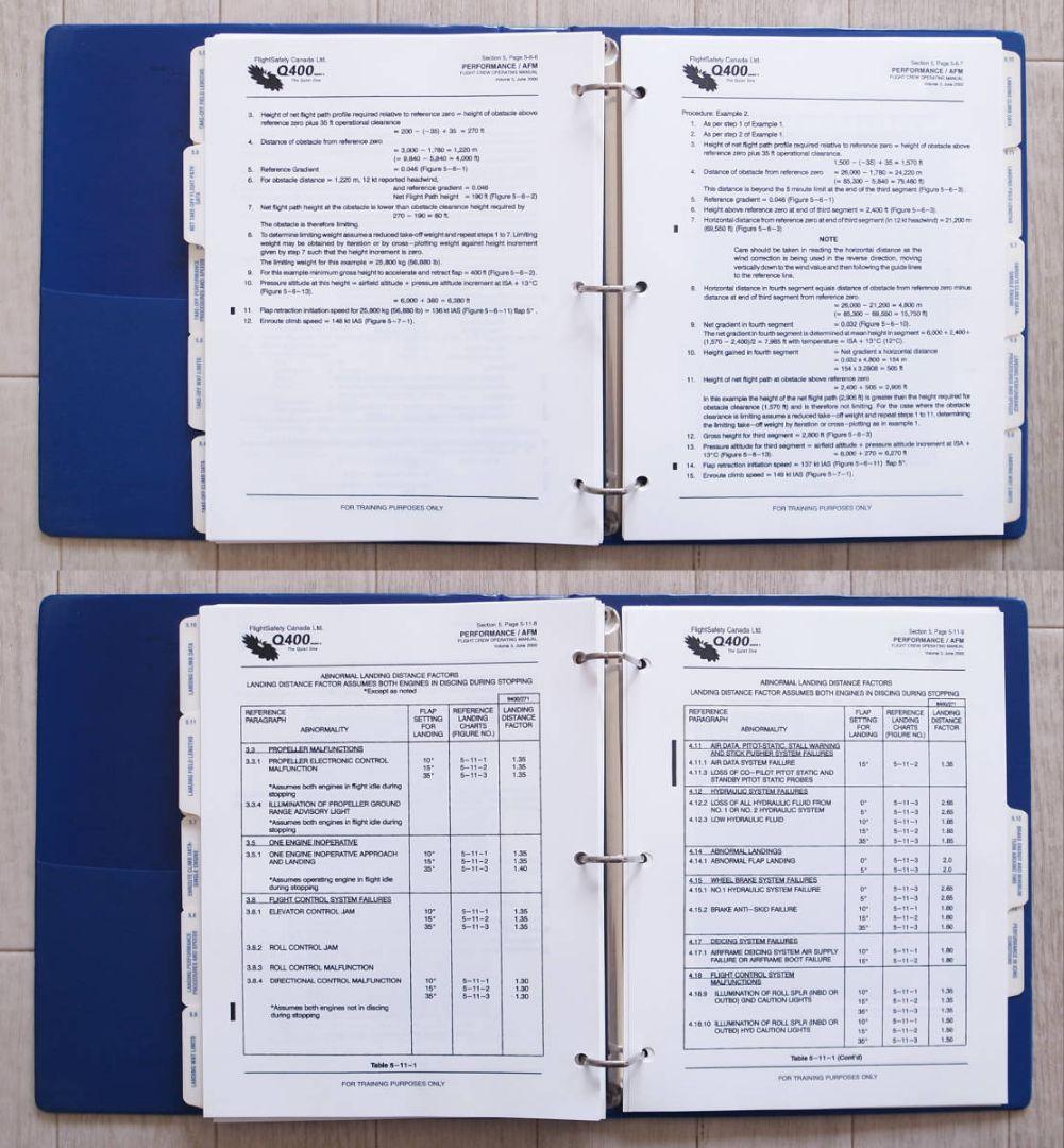 ボンバルディア DHC-8-400 パイロット用オペレーションマニュアル3／機長