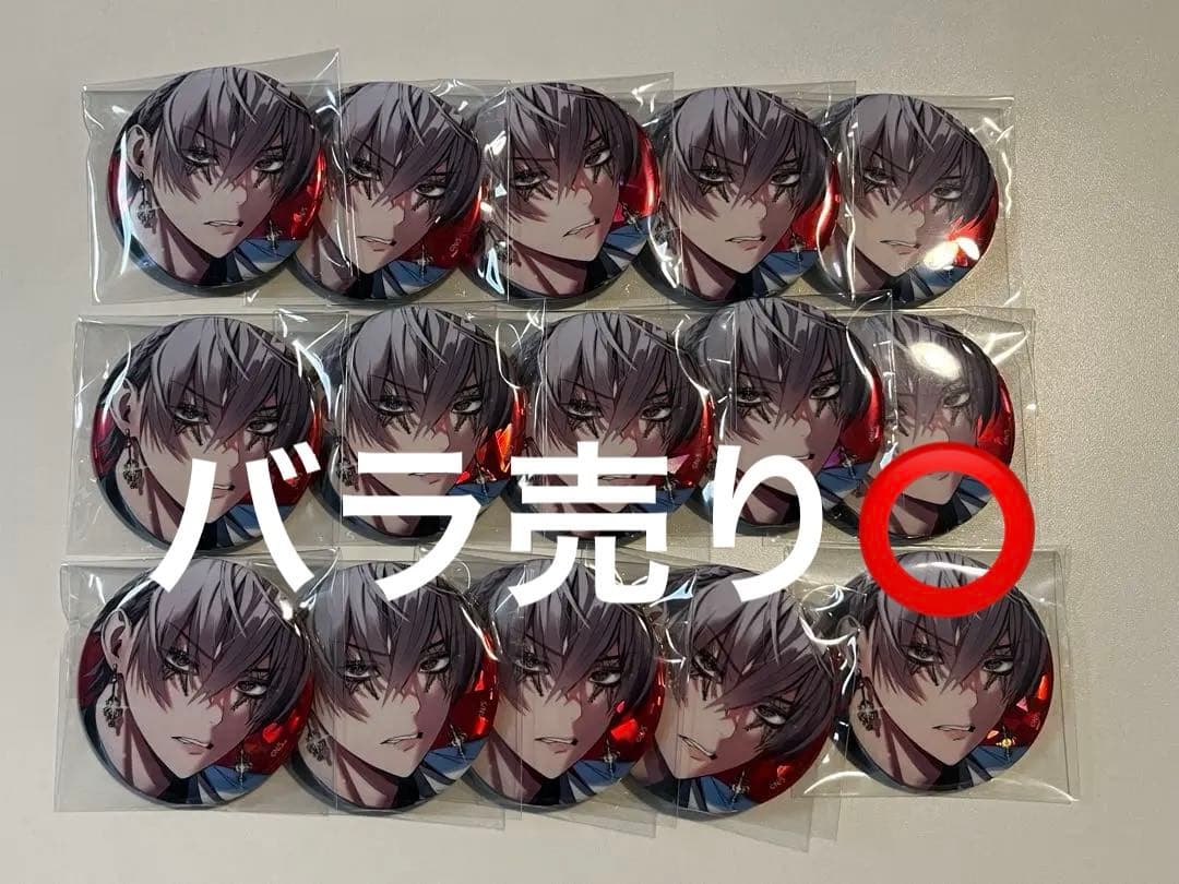 観崎薫　ホログラム缶バッジ　15点