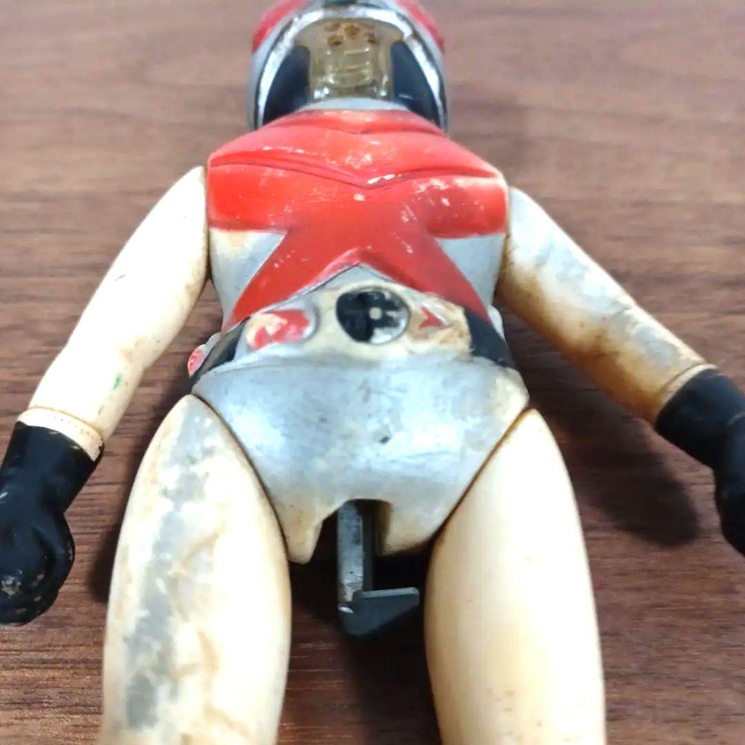 当時物マスダヤ製「スパークライト仮面ライダー X」激レアなソフビフィギュア玩具