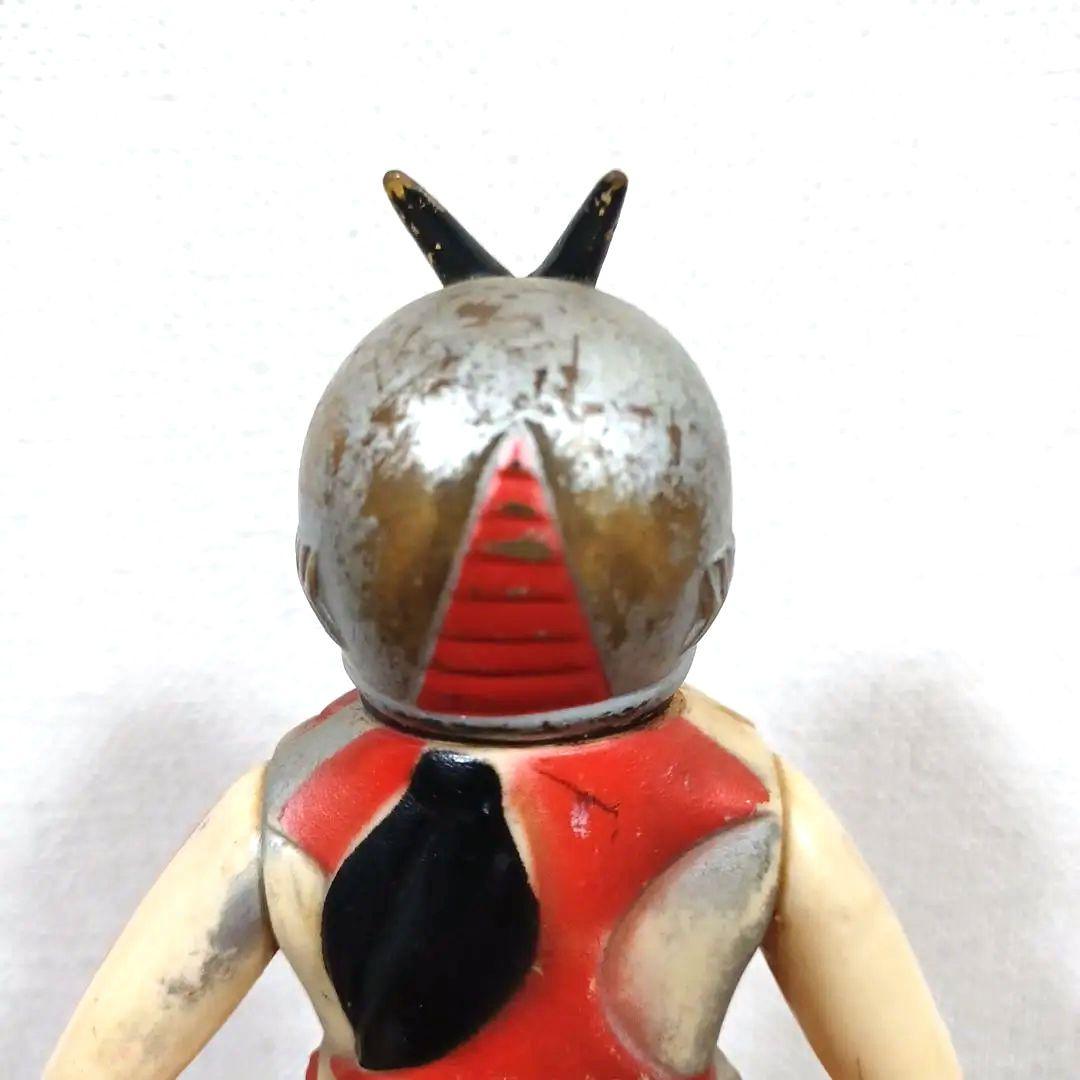 当時物マスダヤ製「スパークライト仮面ライダー X」激レアなソフビフィギュア玩具