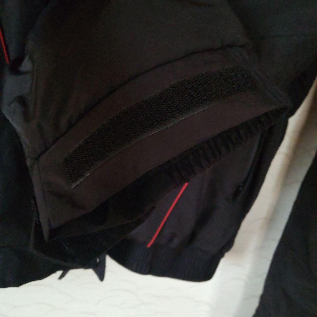 gamakatsu ウインドアップレインスーツ 上下セット 黒