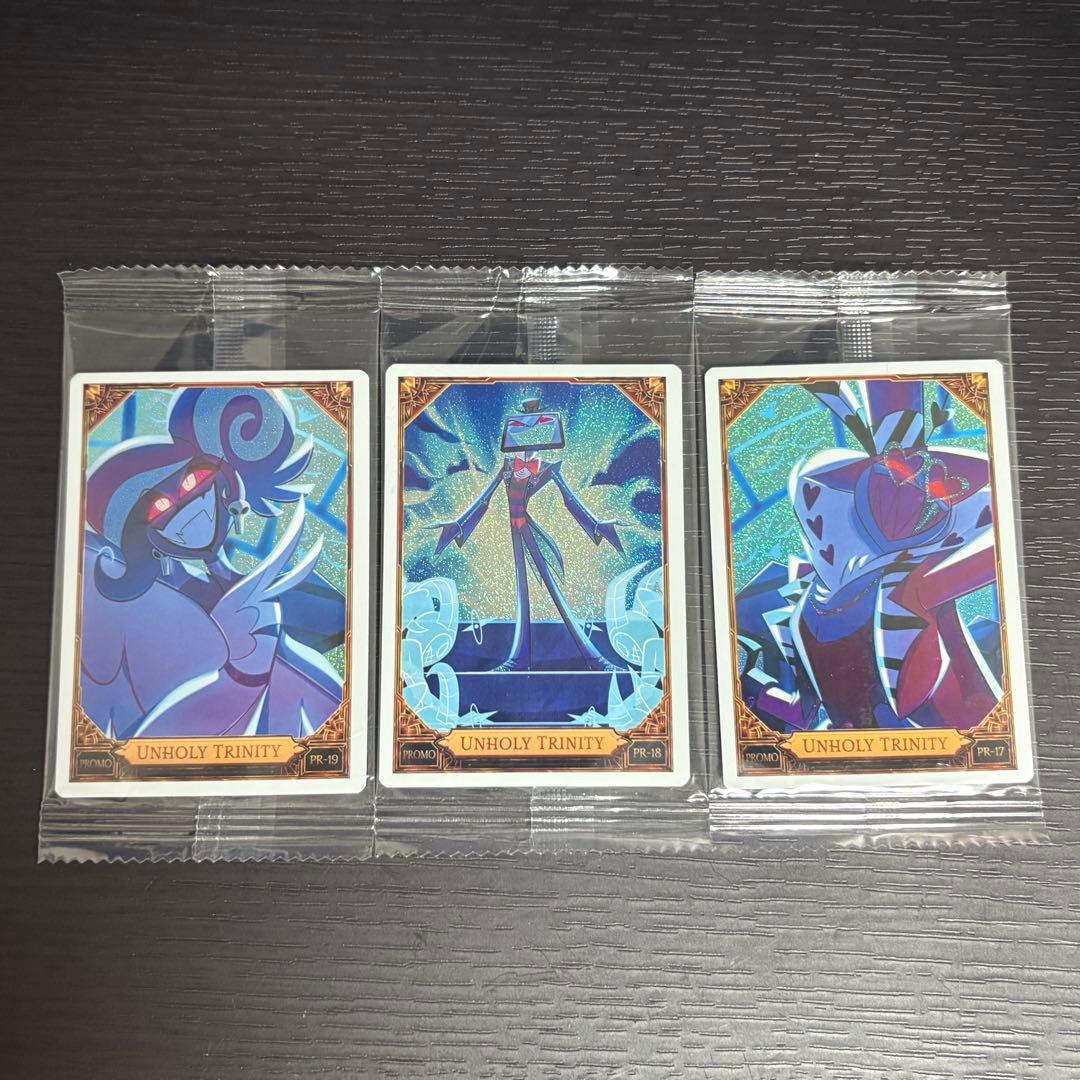 UNHOLY TRINITY Hazbin hotelハズビンホテル 限定カード